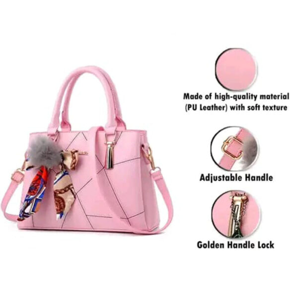 Ravishing Alluring Women Handbags (Pink color)